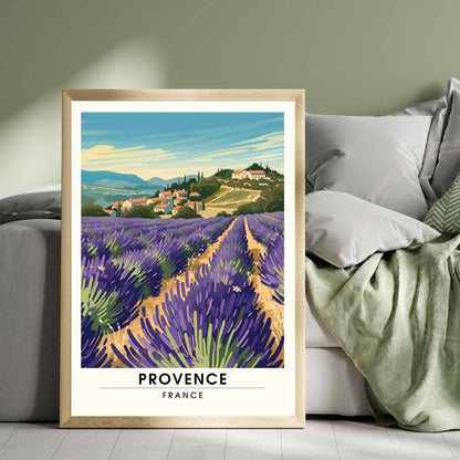 Impression de voyage Provence - Affiche Provence, France