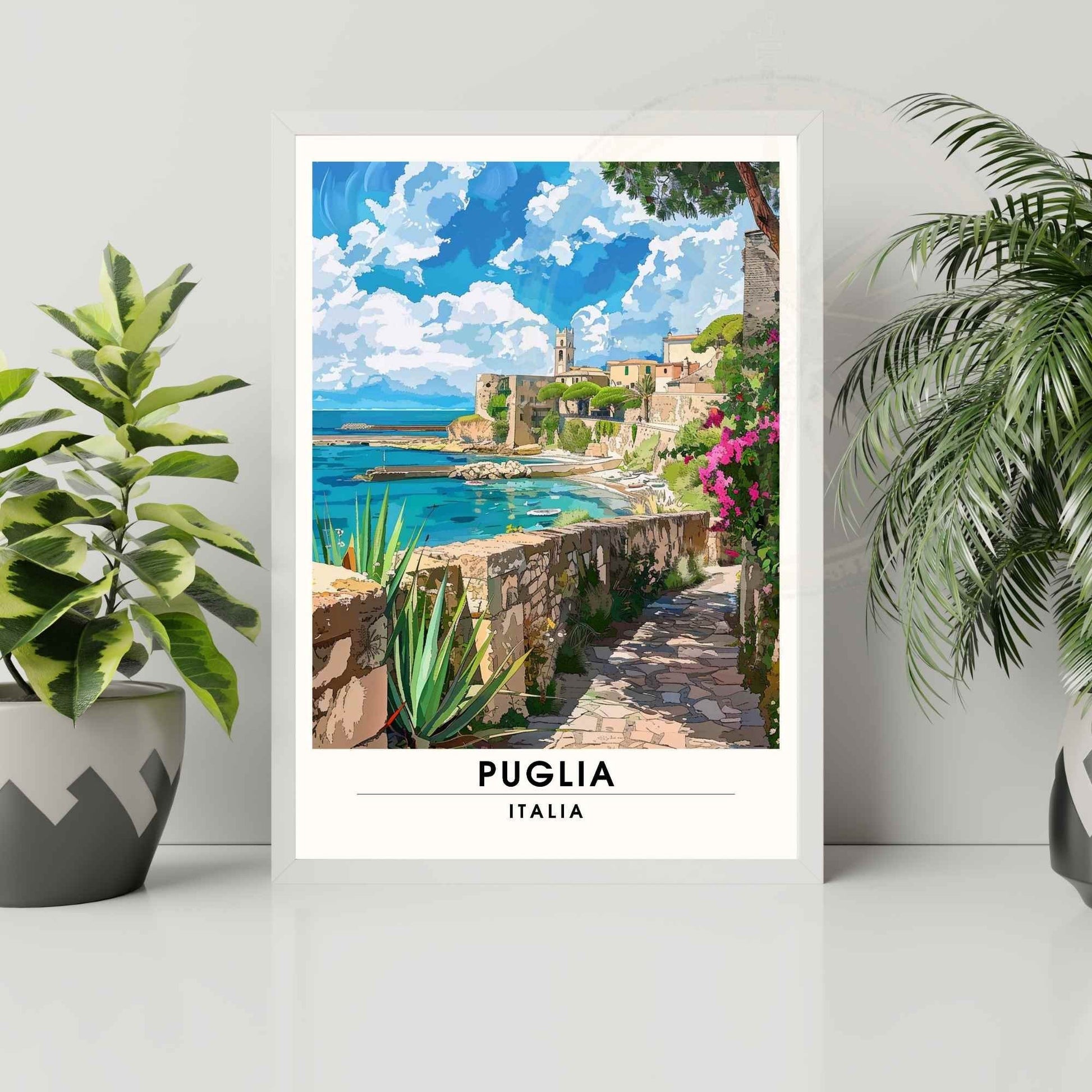 Impression Puglia - Affiche Puglia, Italie - Pouilles