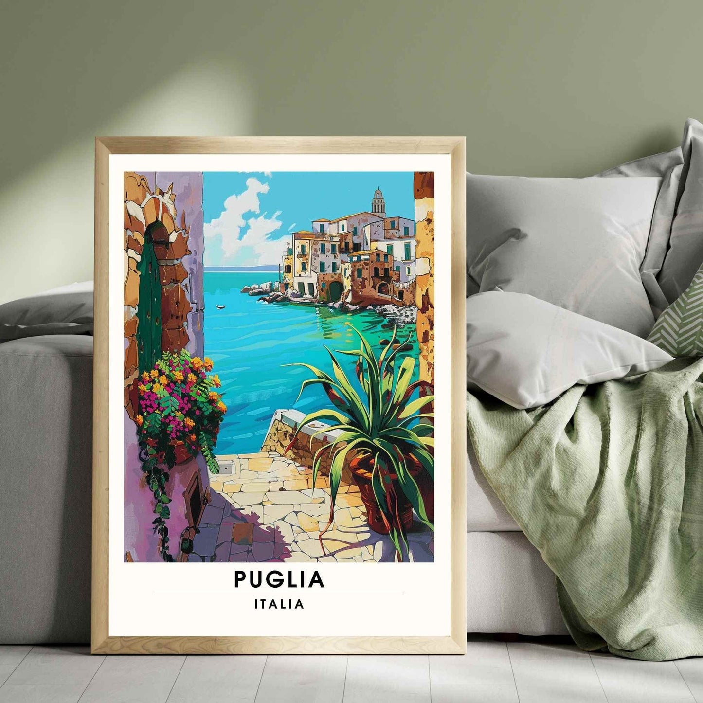 Impression Puglia - Affiche de voyage Puglia, Italie