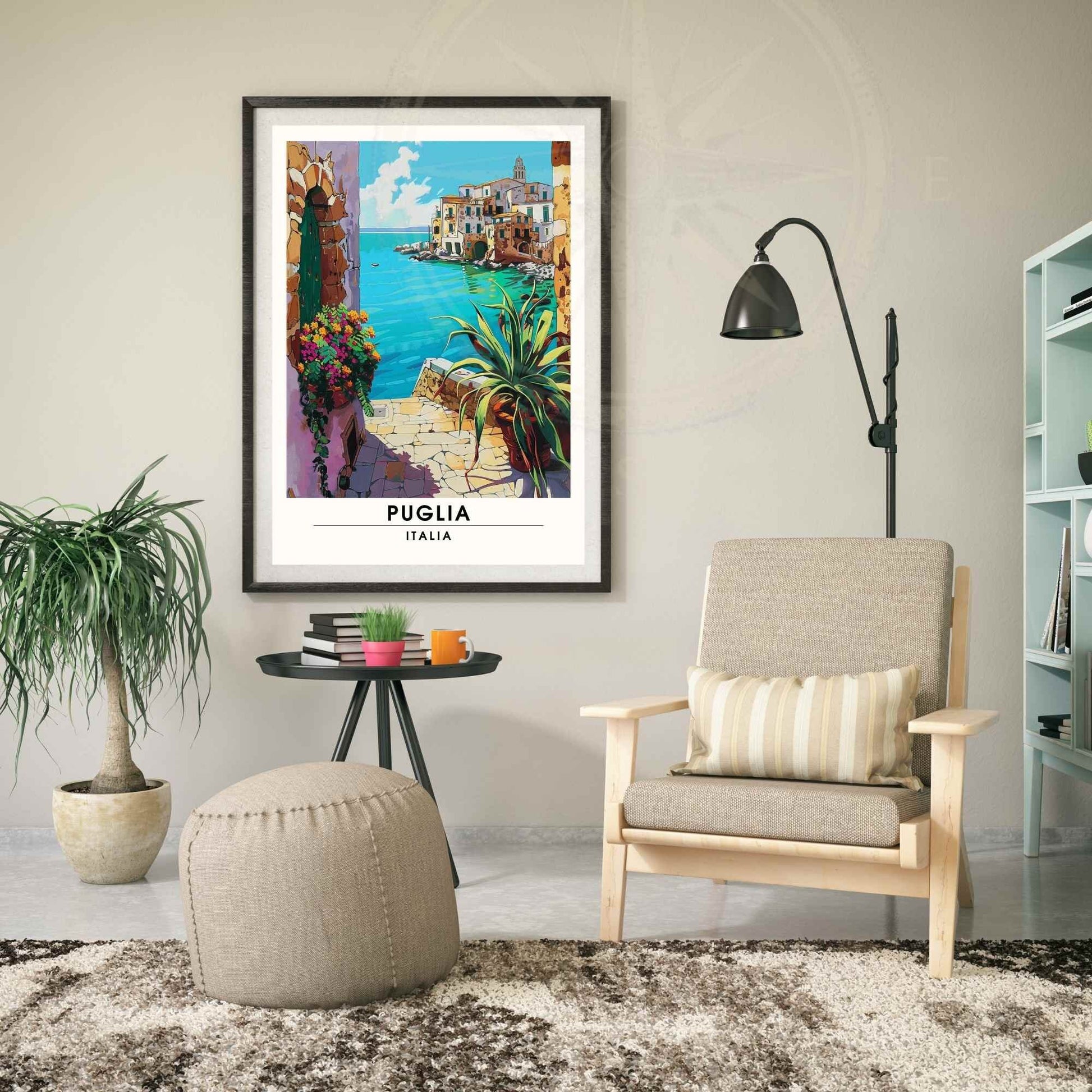 Impression Puglia - Affiche de voyage Puglia, Italie