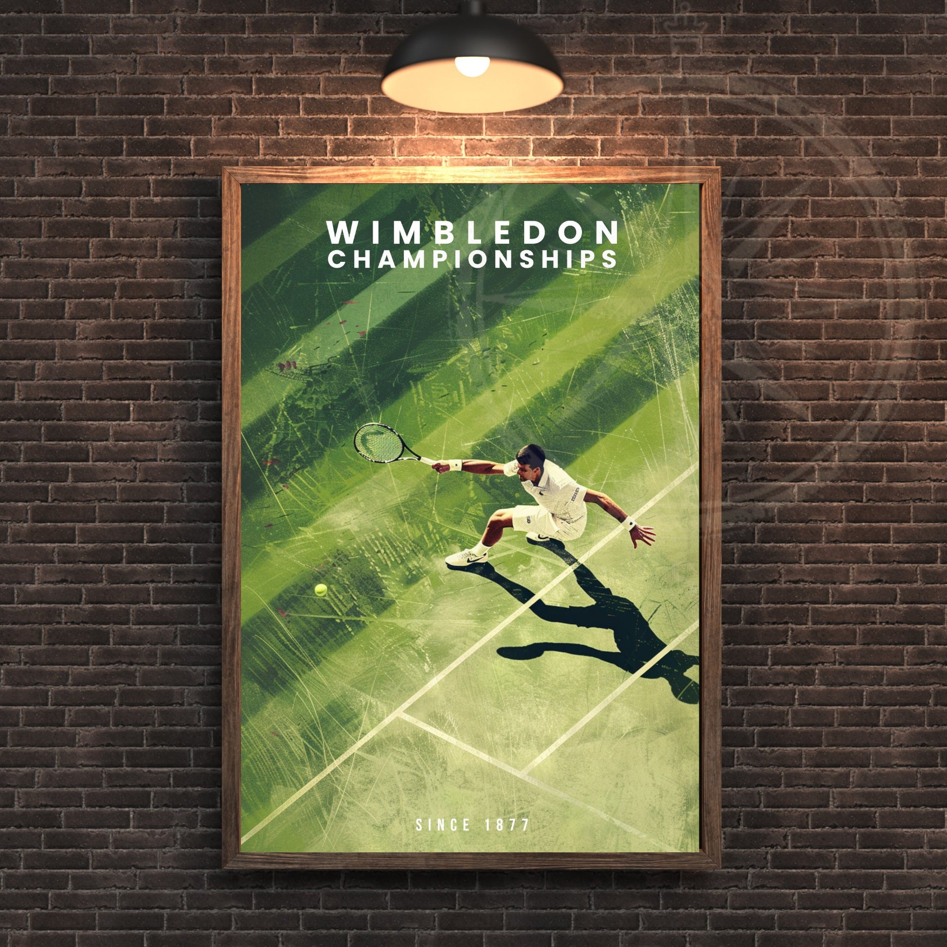 Impression Wimbledon | Affiche Tournoi de Wimbledon | Affiche Tennis