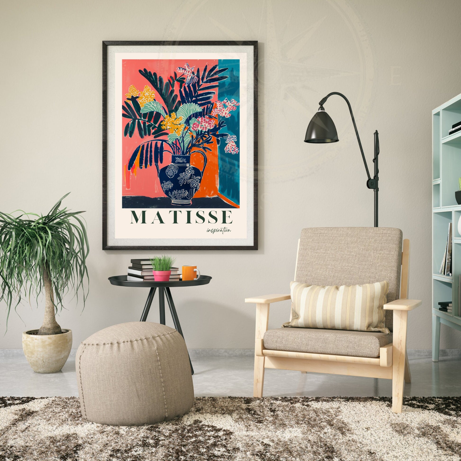 Impression Matisse | Affiche Henri Matisse | Inspiration Henri Matisse - Vase et plante