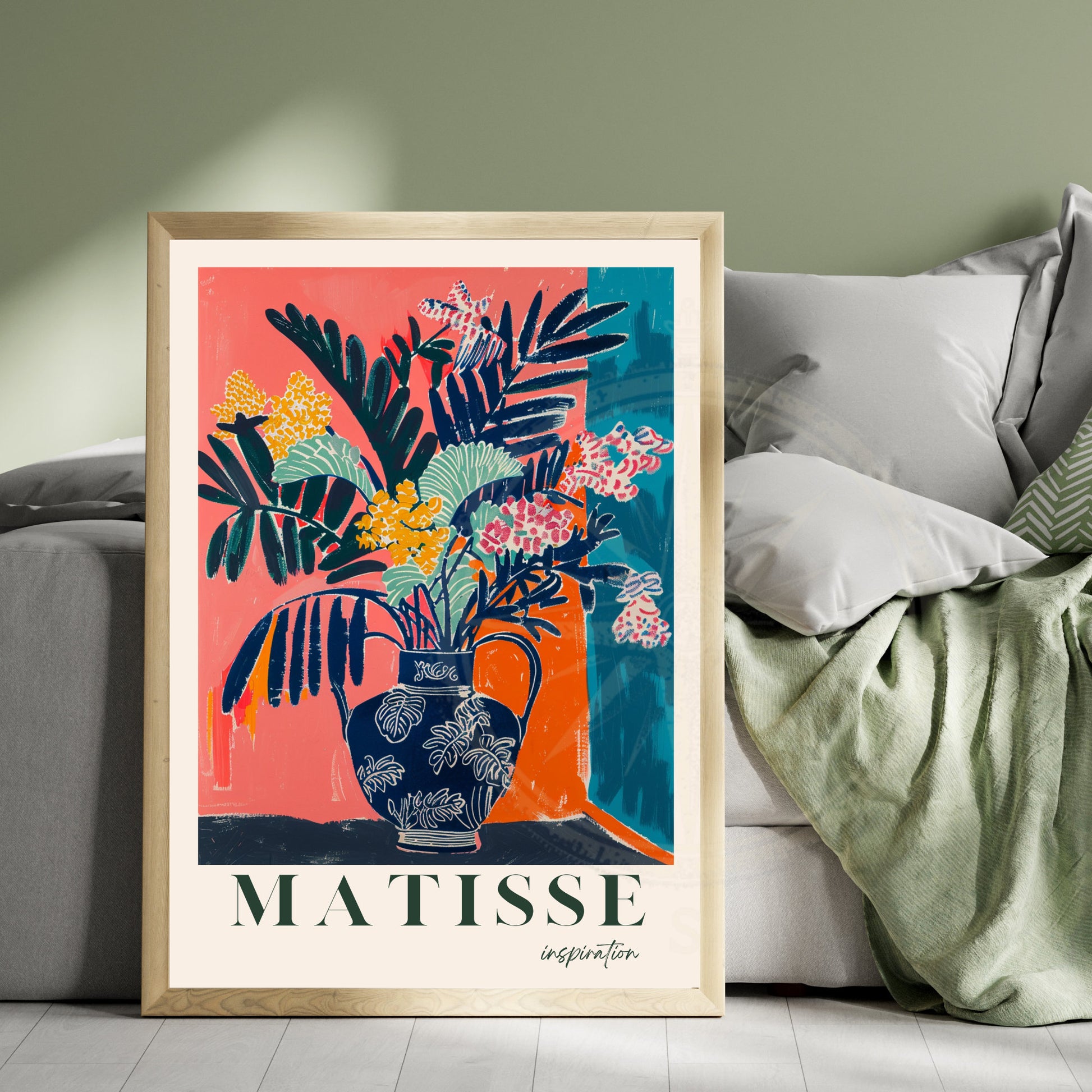 Impression Matisse | Affiche Henri Matisse | Inspiration Henri Matisse - Vase et plante