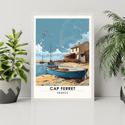 Impression Cap Ferret | Affiche de Voyage Cap Ferret