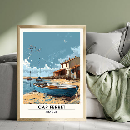 Impression Cap Ferret | Affiche de Voyage Cap Ferret