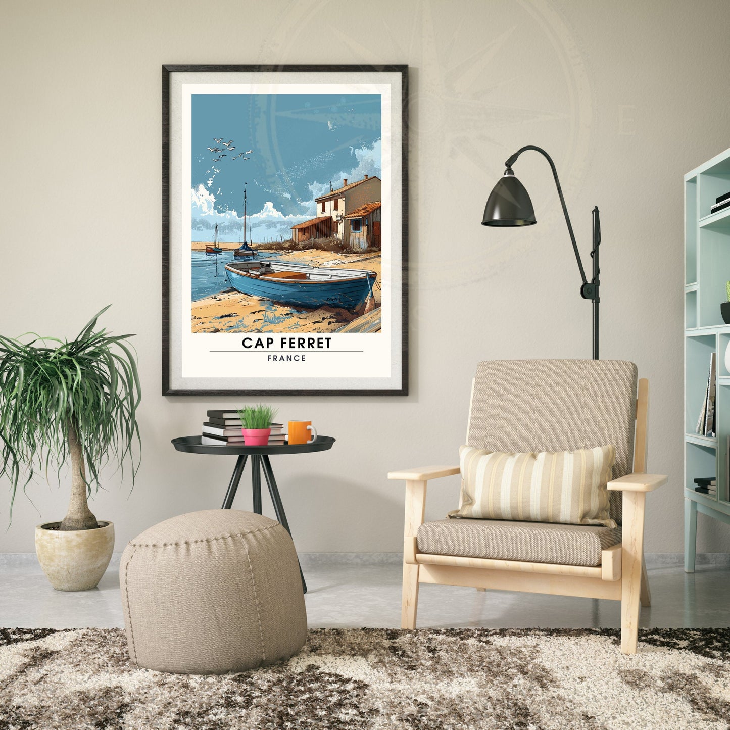 Impression Cap Ferret | Affiche de Voyage Cap Ferret