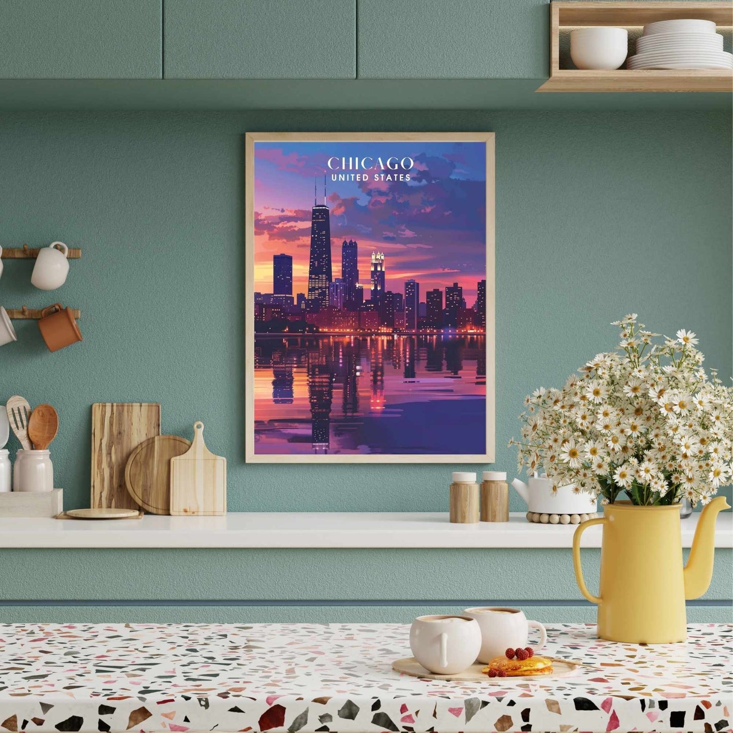 Impression Chicago | Affiche de Voyage Chicago