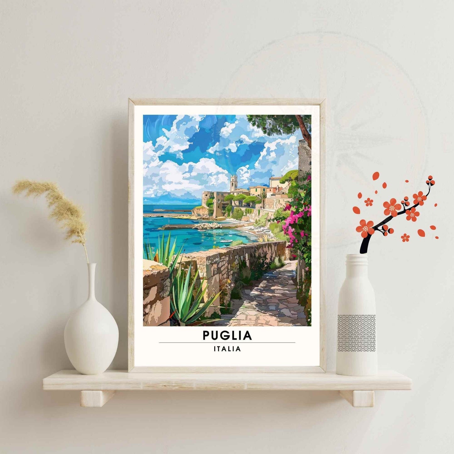 Impression Puglia - Affiche Puglia, Italie - Pouilles