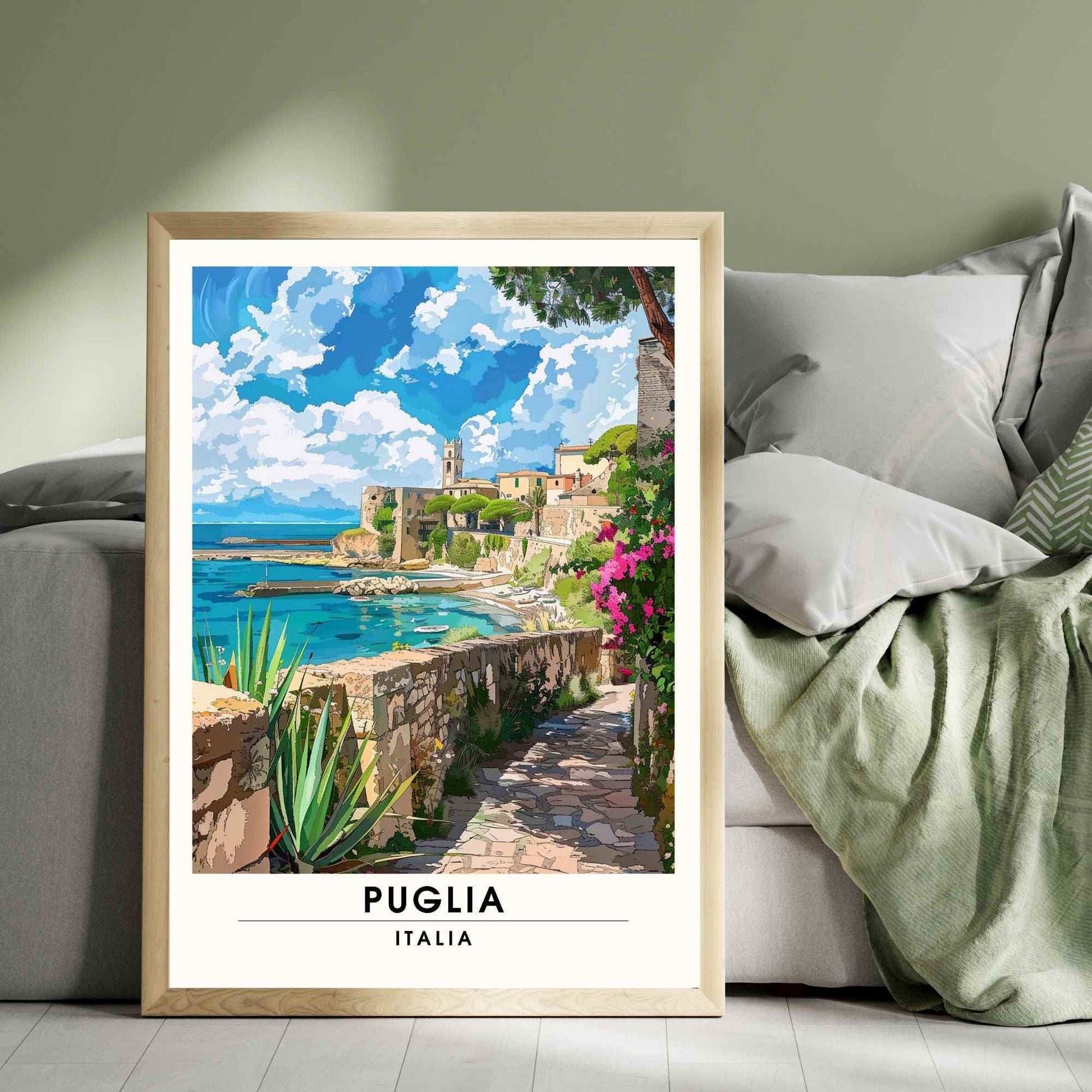 Impression Puglia - Affiche Puglia, Italie - Pouilles