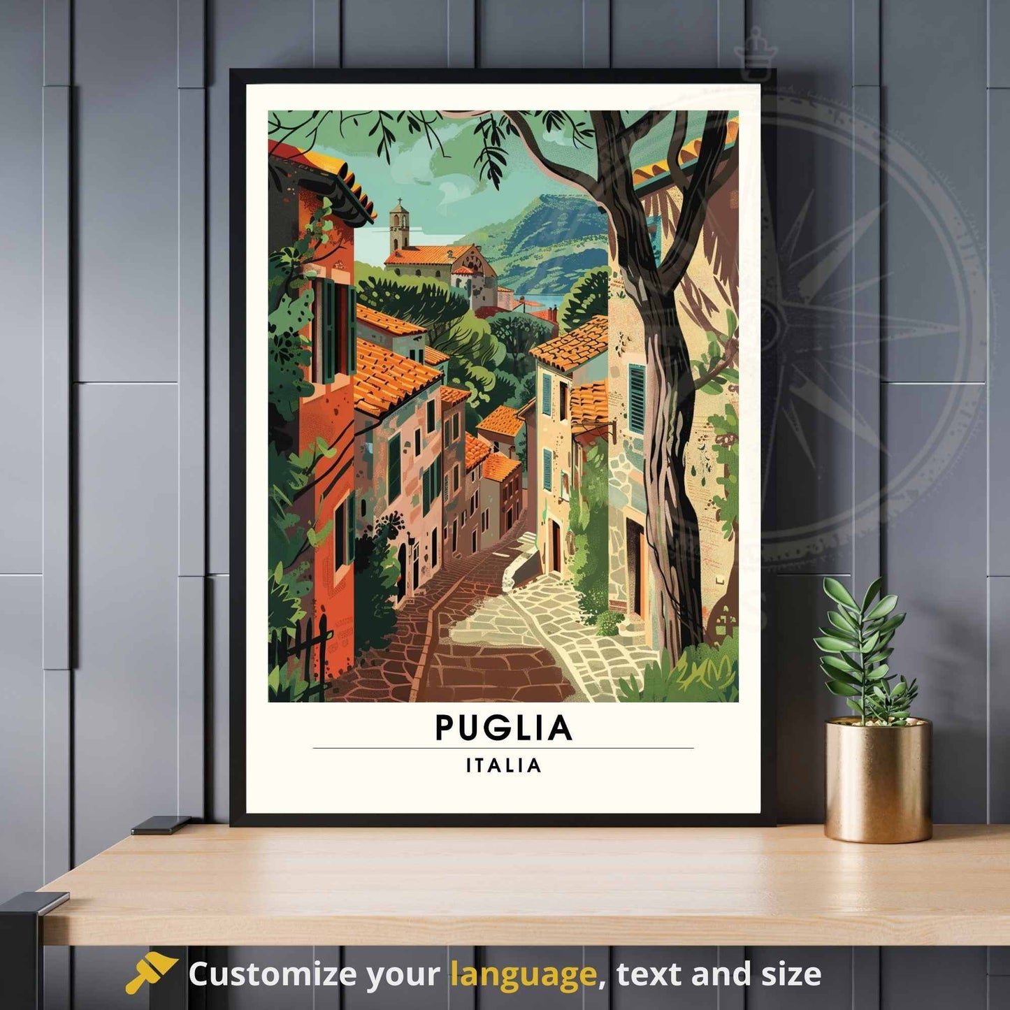 Impression de voyage Pouilles - Poster Pouilles, Italie