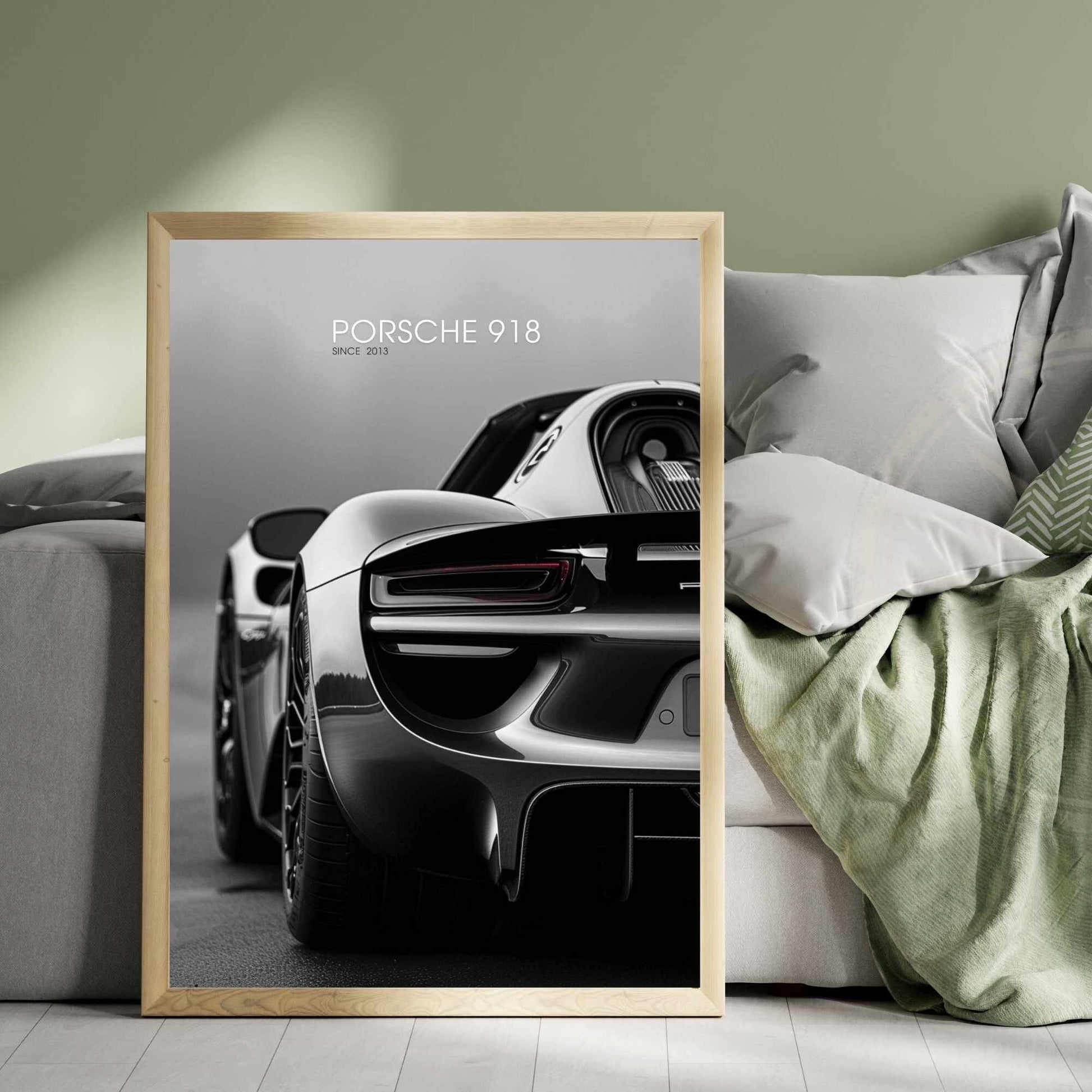 Affiche Porsche 918 | impression Porsche 918