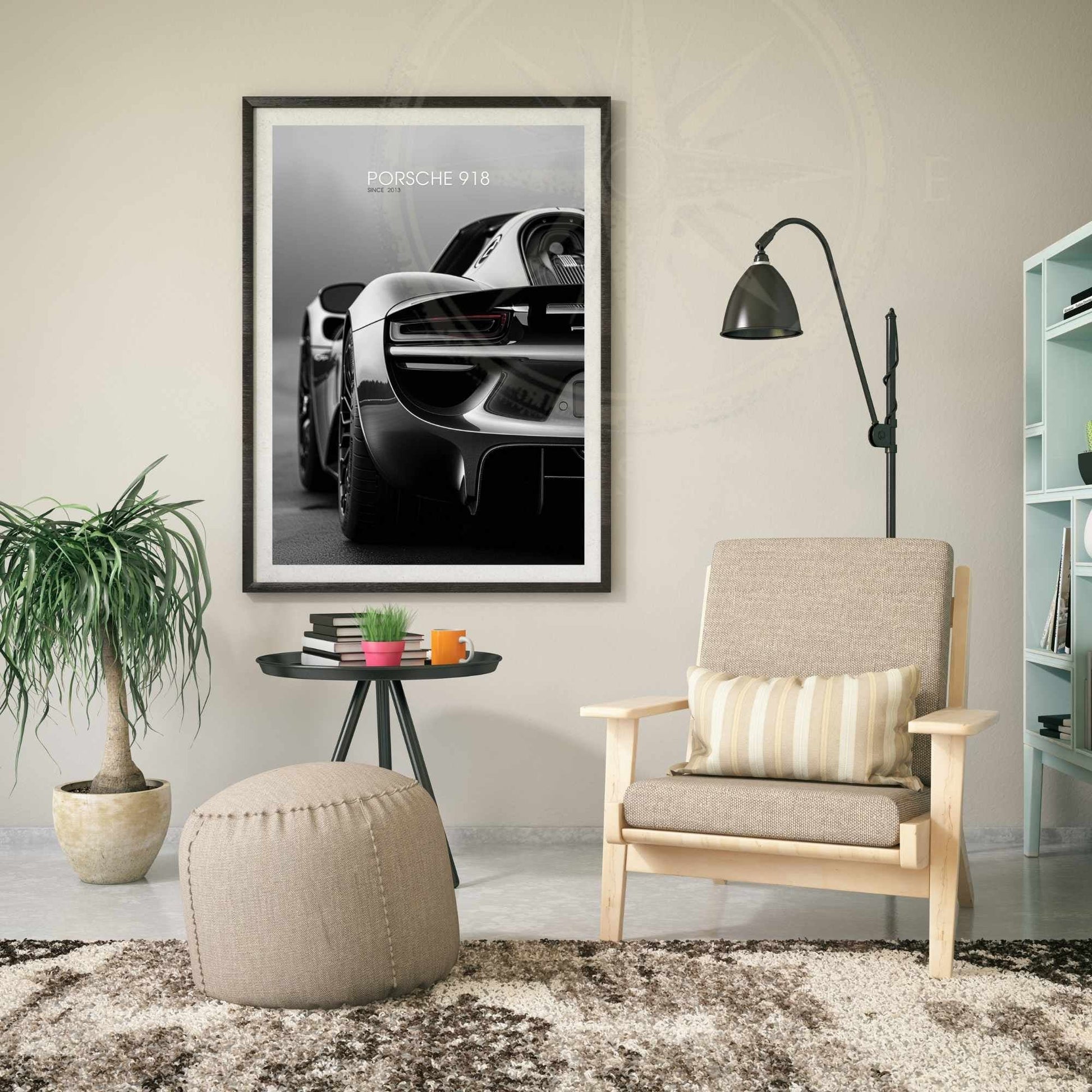 Affiche Porsche 918 | impression Porsche 918