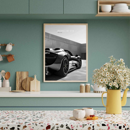 Affiche Porsche 918 | impression Porsche 918