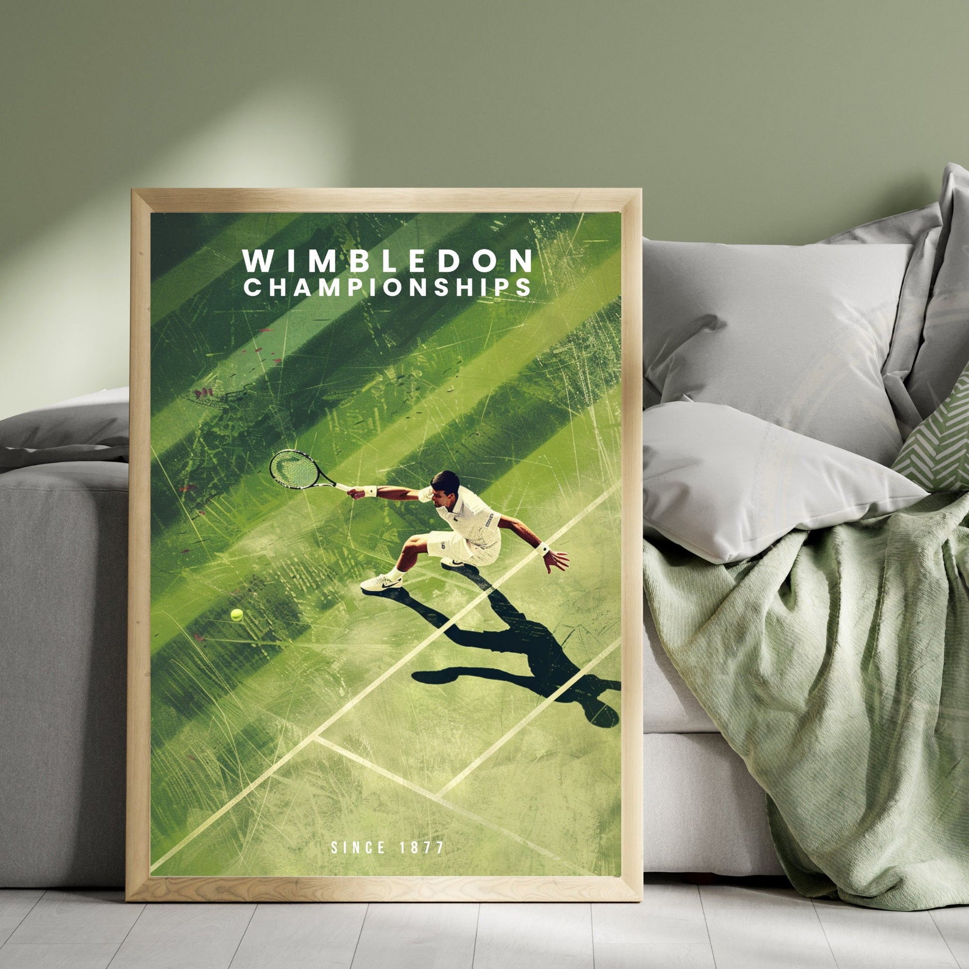 Impression Wimbledon | Affiche Tournoi de Wimbledon | Affiche Tennis