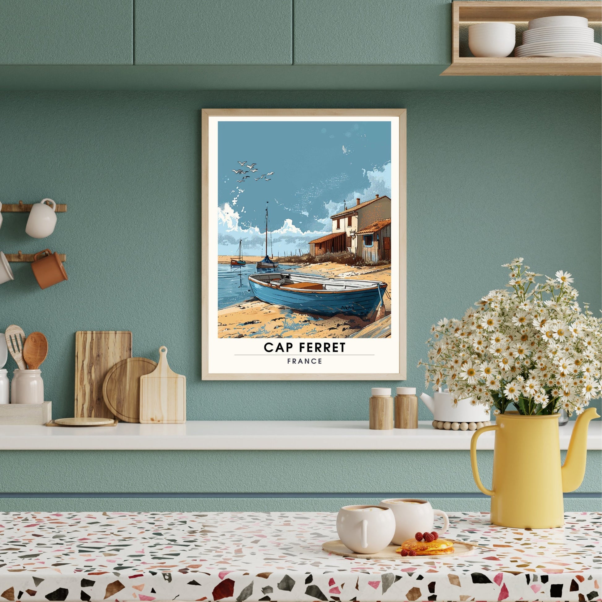 Impression Cap Ferret | Affiche de Voyage Cap Ferret