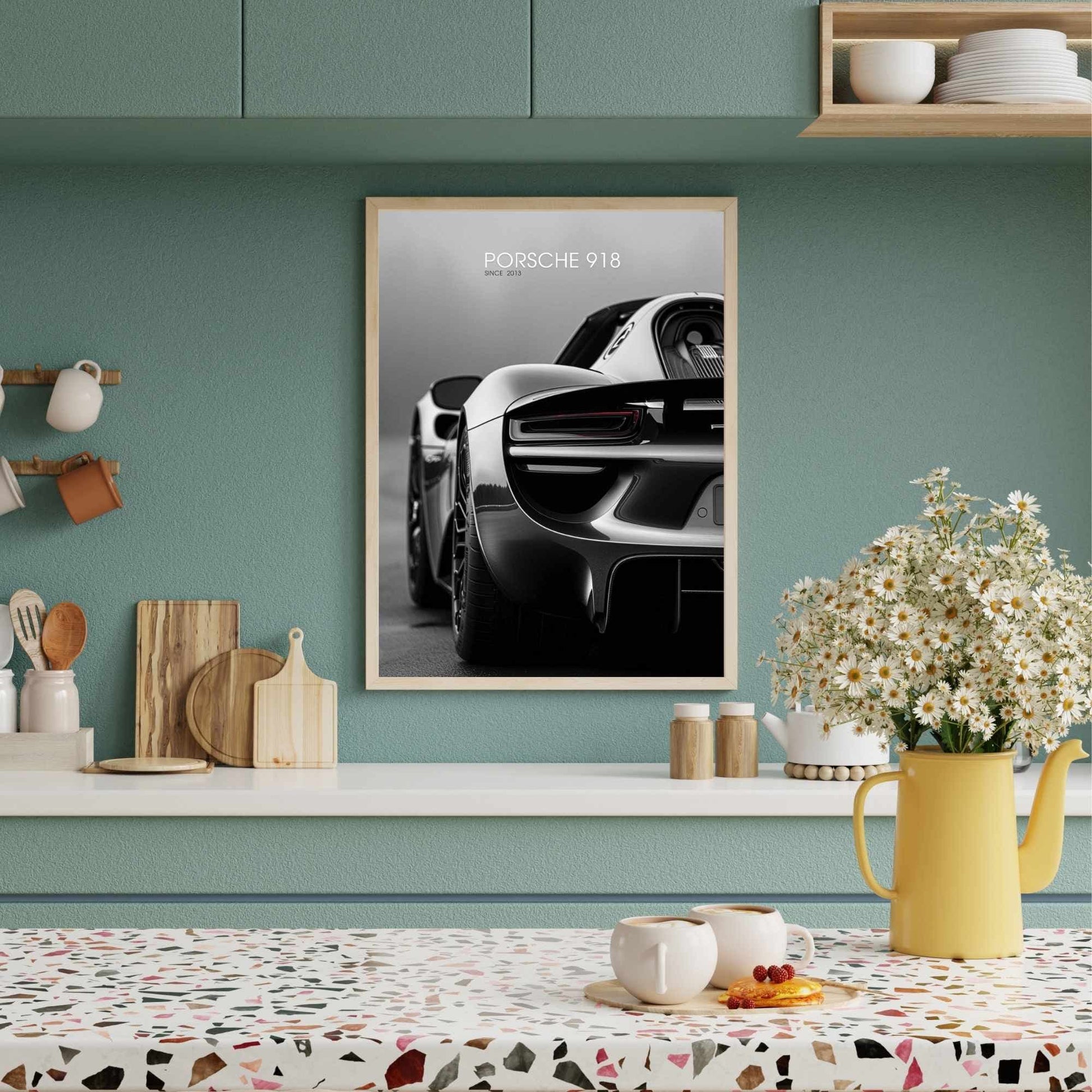 Affiche Porsche 918 | impression Porsche 918