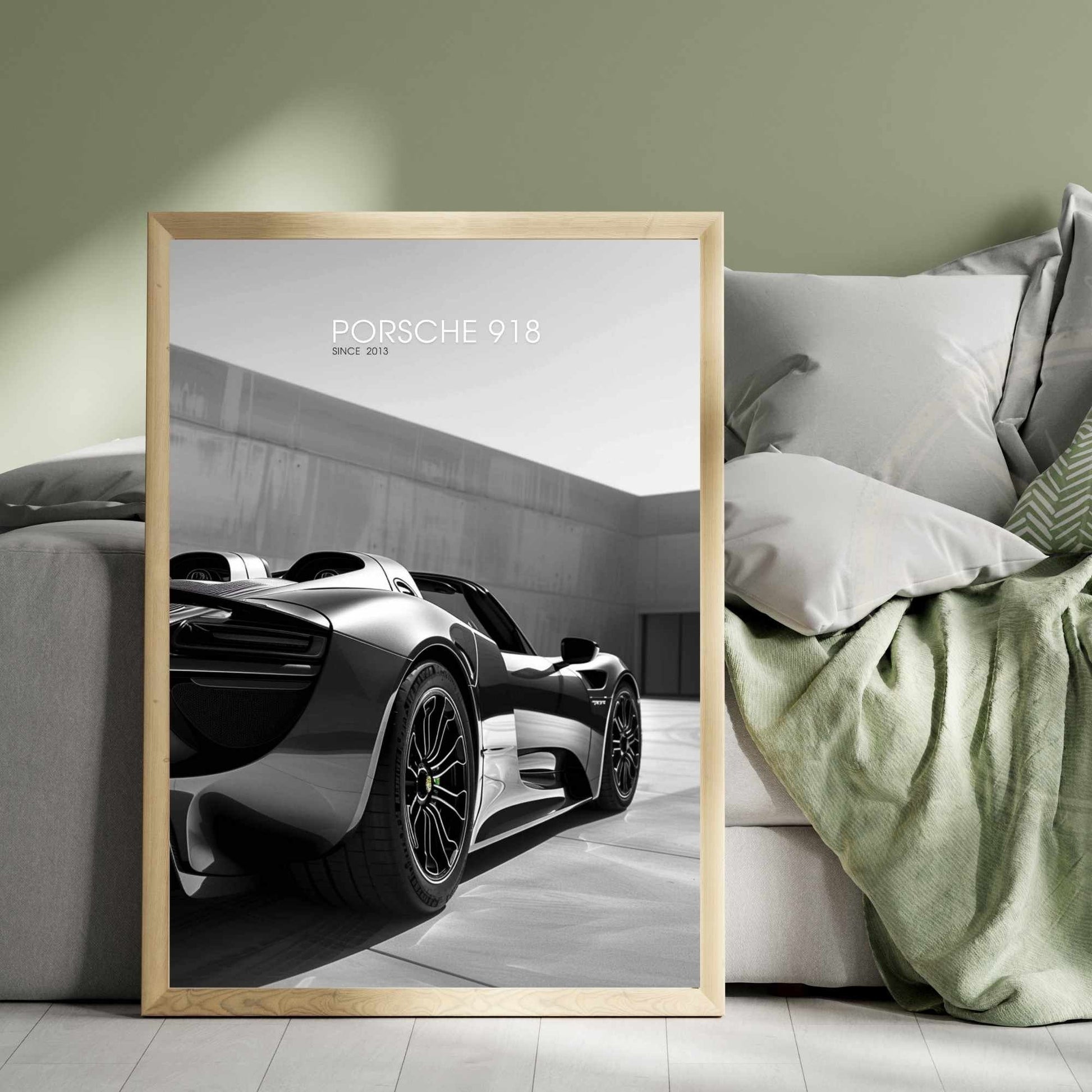 Affiche Porsche 918 | impression Porsche 918