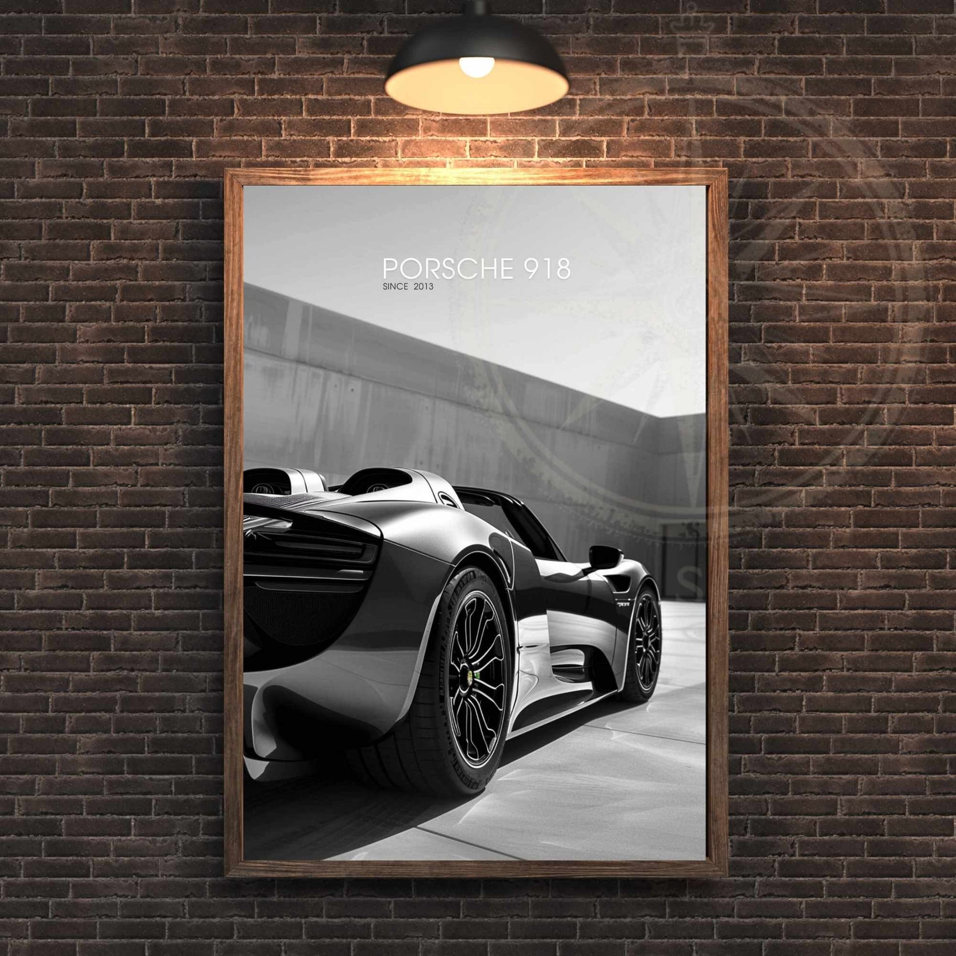 Affiche Porsche 918 | impression Porsche 918