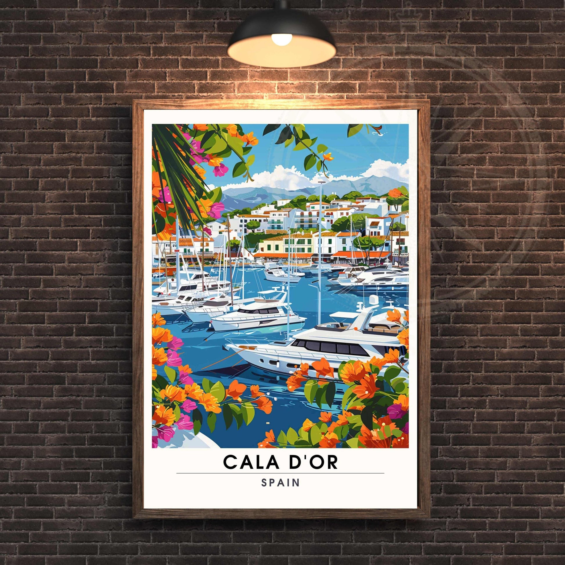 Affiche Cala D'Or, Espagne | Affiche Cala D'Or, Majorque | Affiche Majorque, Espagne