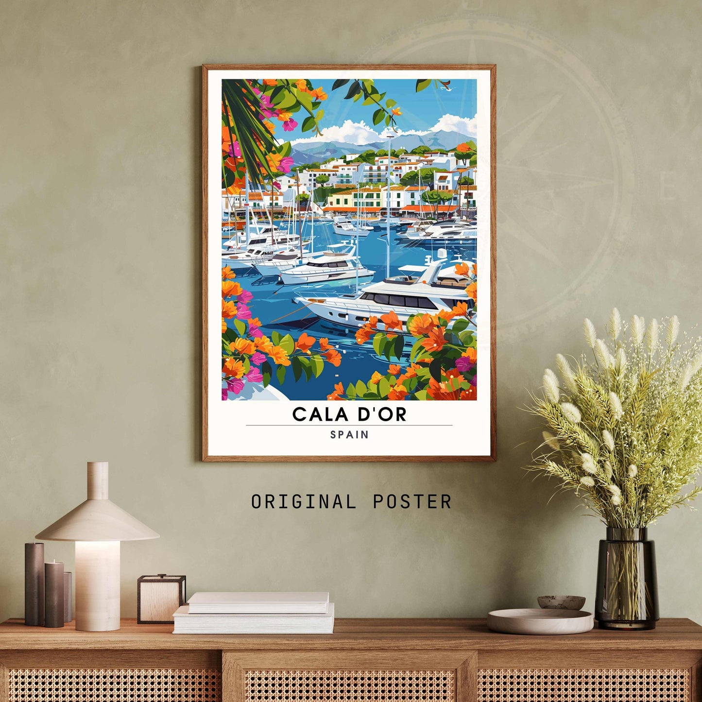 Affiche Cala D'Or, Espagne | Affiche Cala D'Or, Majorque | Affiche Majorque, Espagne