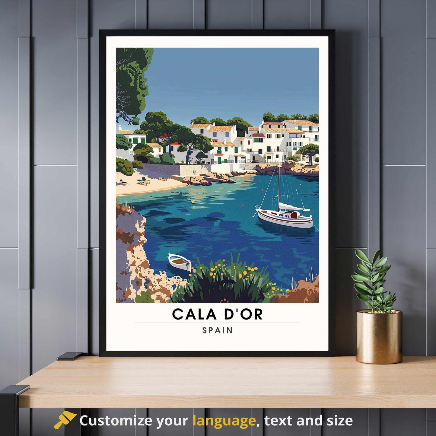 Affiche Cala D'Or, Espagne | Affiche Cala D'Or, Majorque