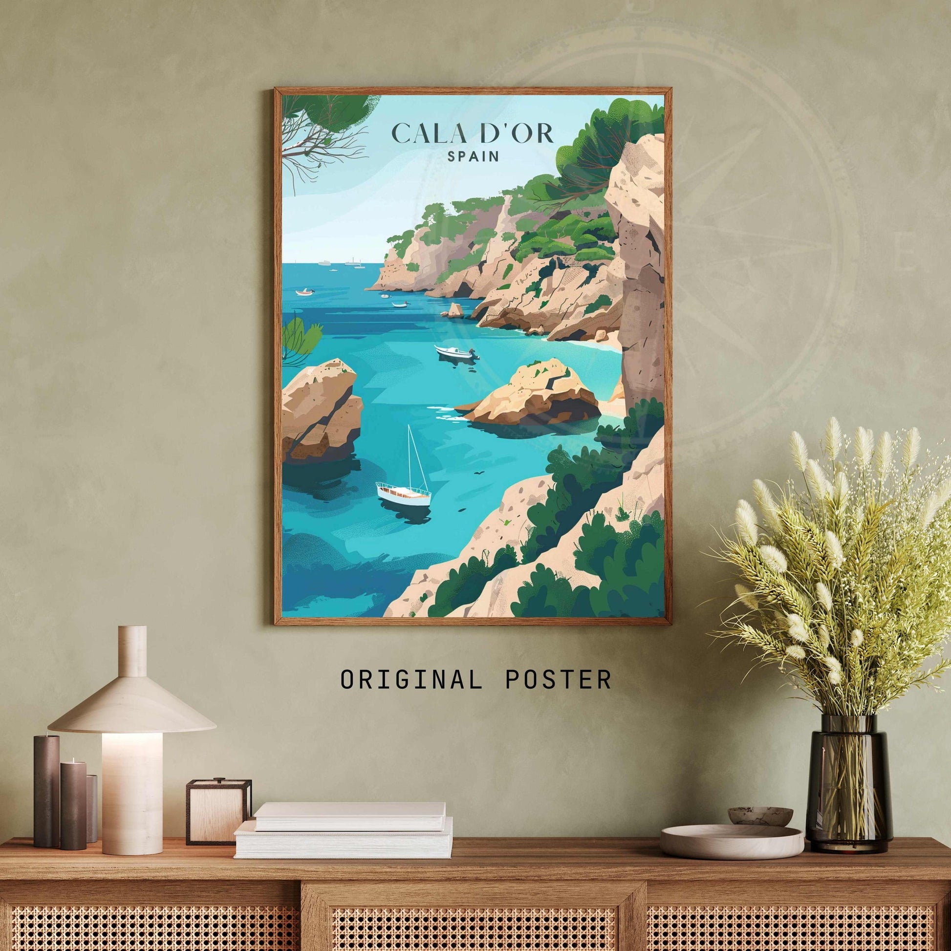 Affiche Cala D'Or, Espagne | Affiche Cala D'Or, Majorque | Espagne