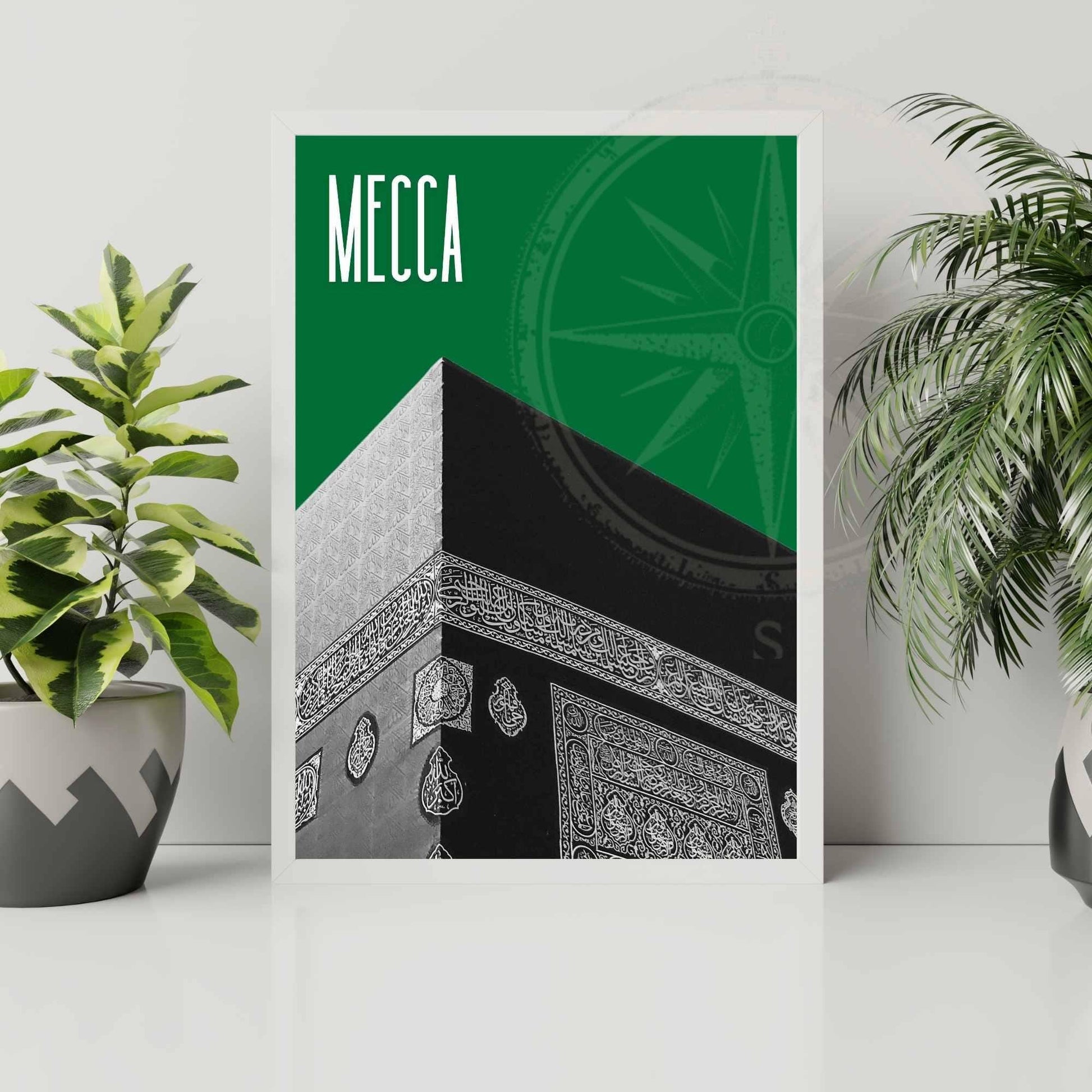 Affiche La Kaaba | Affiche e voyage La Mecque, Arabie Saoudite