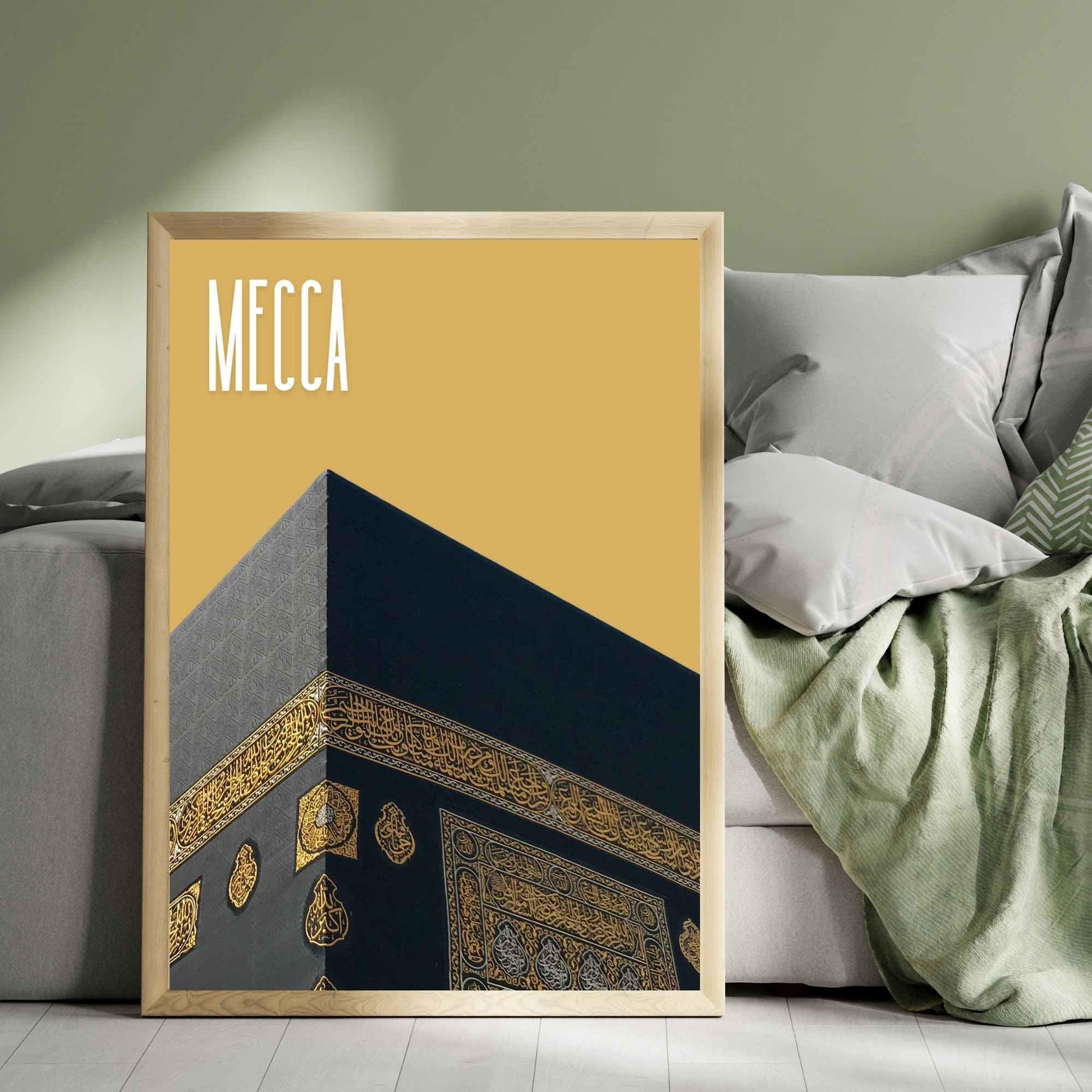 Affiche La Kaaba | Affiche e voyage La Mecque, Arabie Saoudite