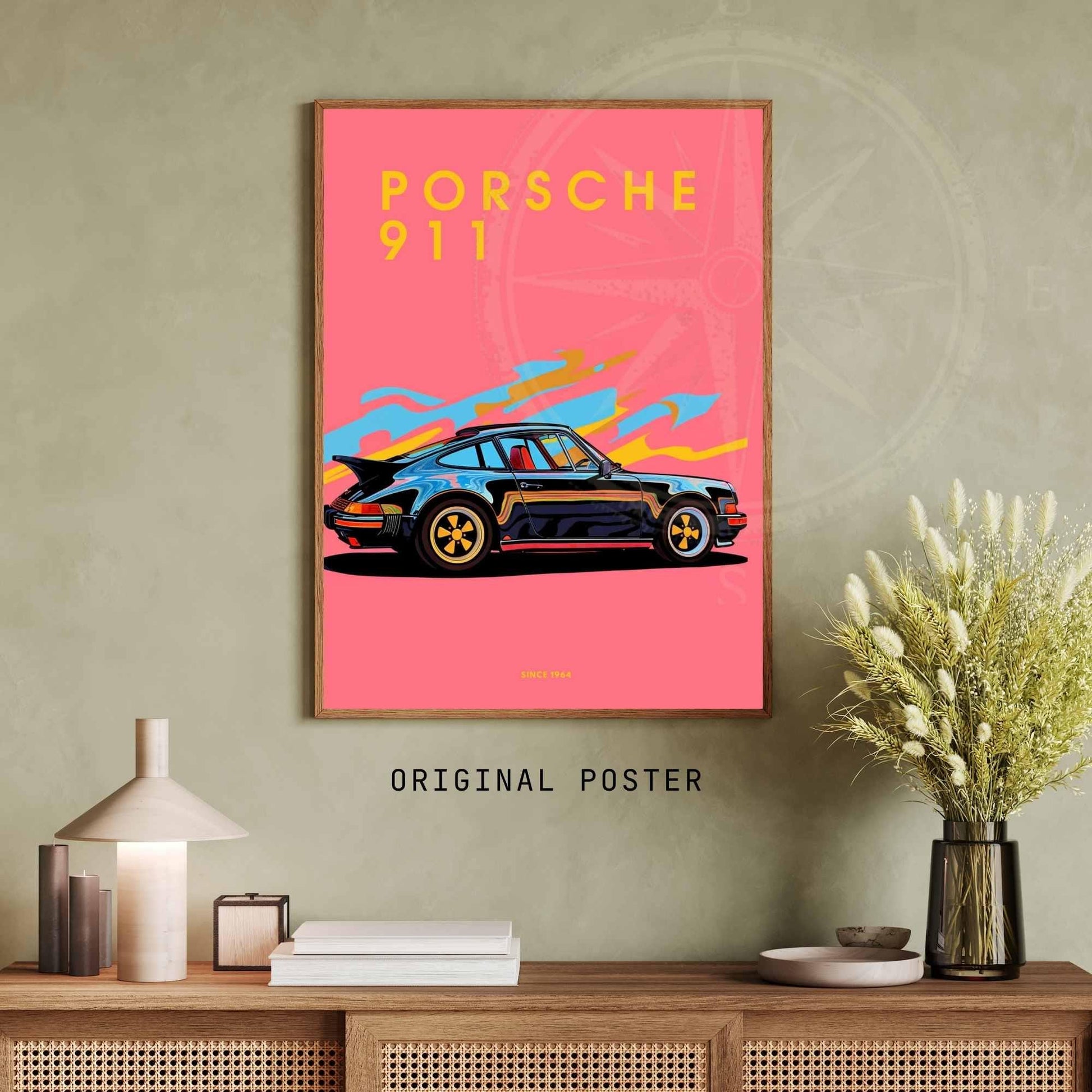 impression Porsche 911 | Affiche Porsche 911 | Impression voiture