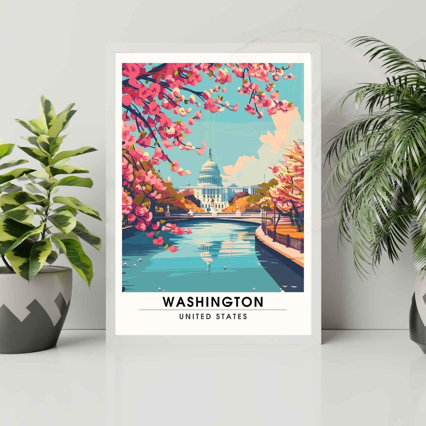 Affiche Washington | Impression Washington, USA