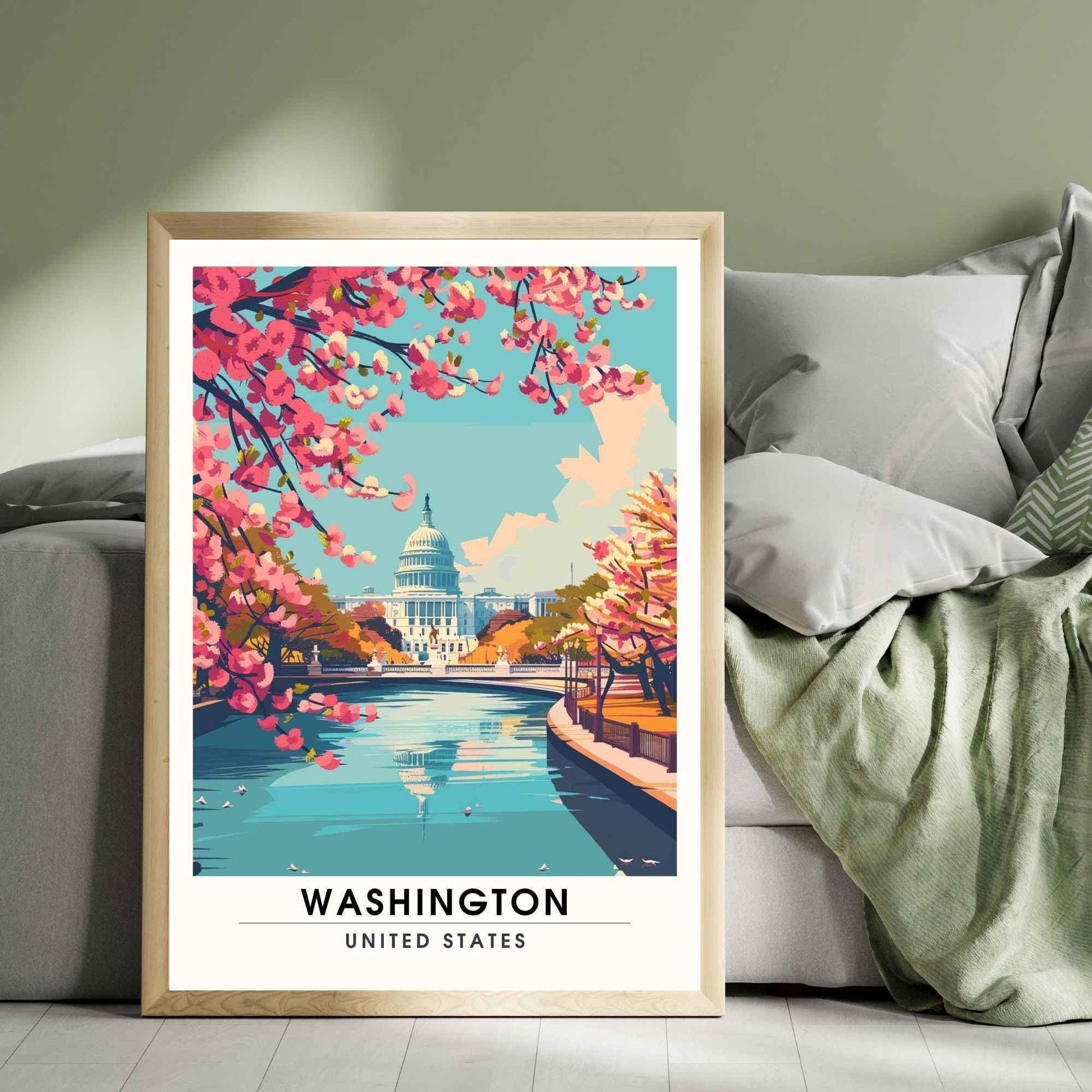 Affiche Washington | Impression Washington, USA