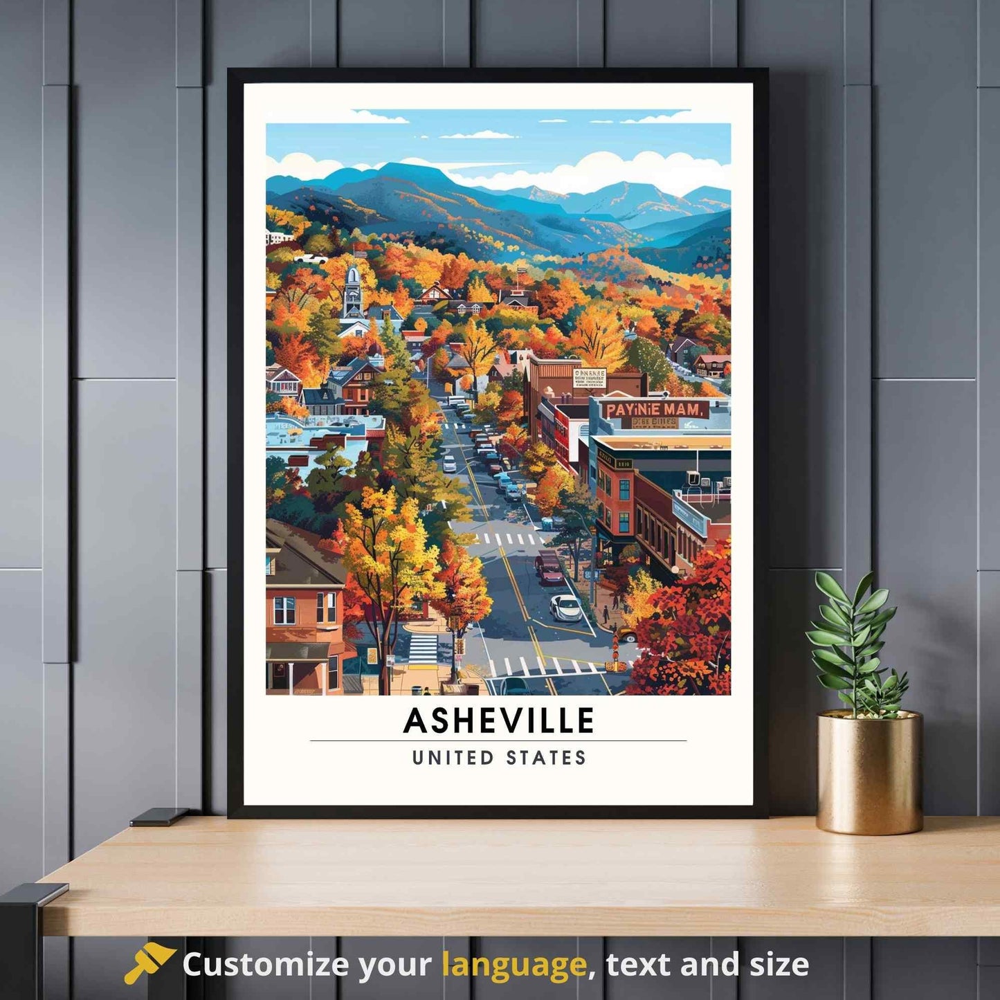 Asheville print