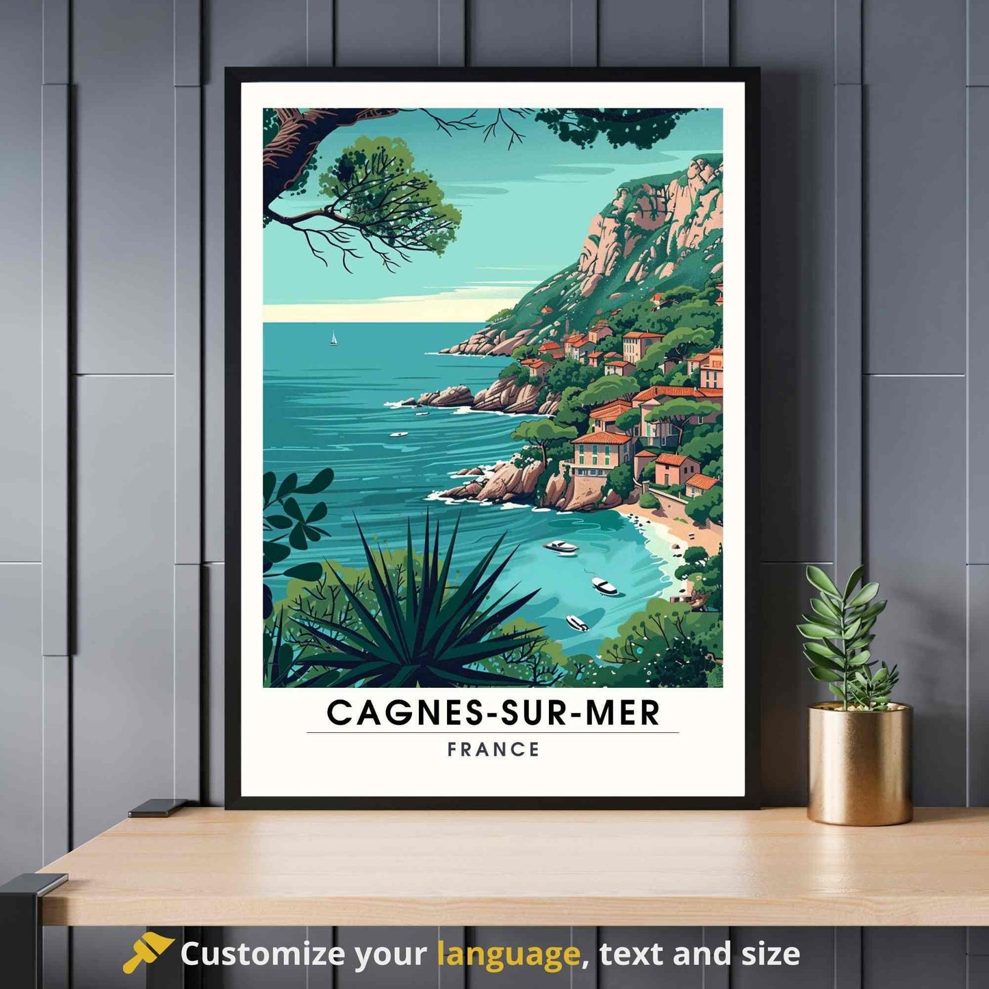 Affiche Cagnes-sur-Mer