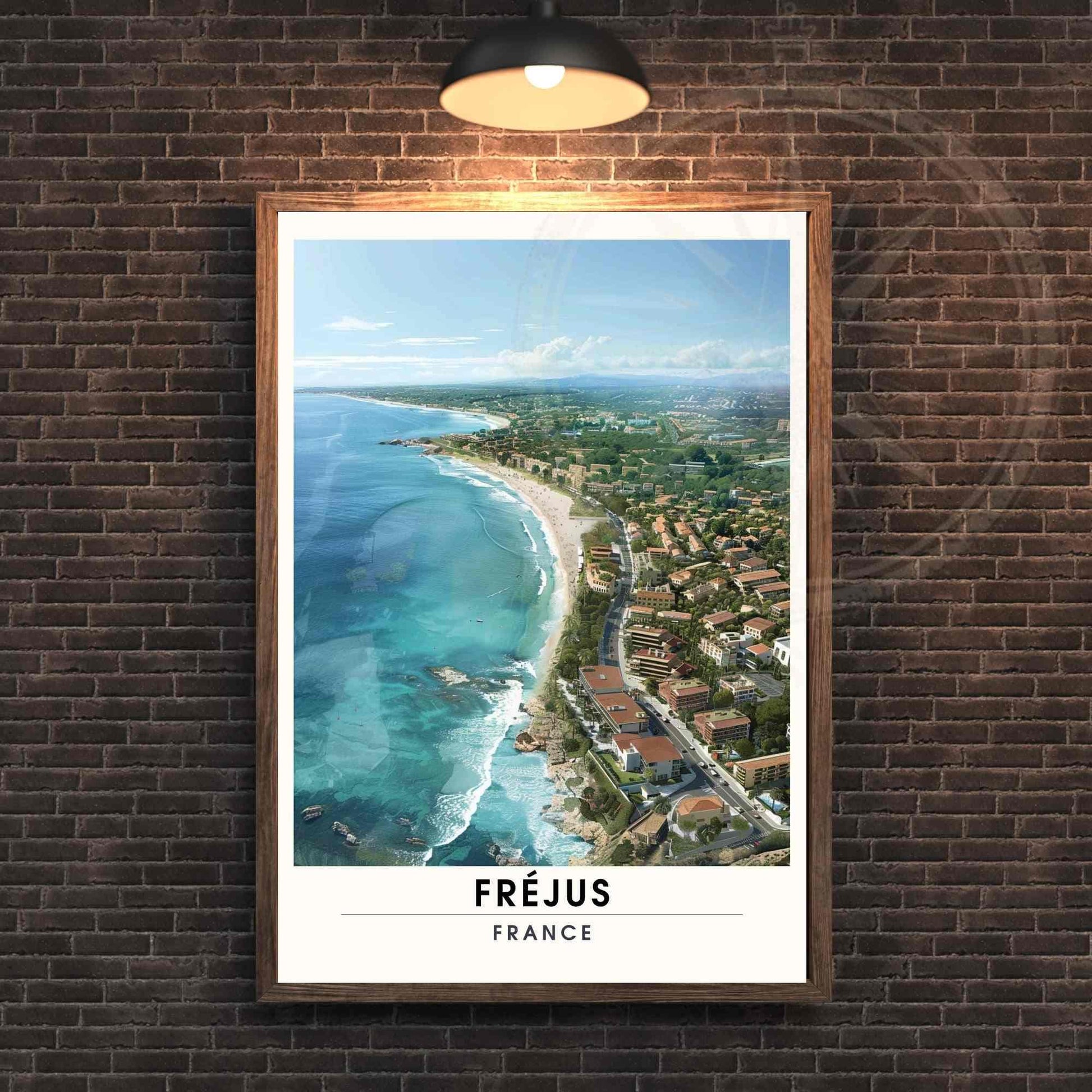 Affiche Fréjus, France - Impression Fréjus - Côte d'Azur