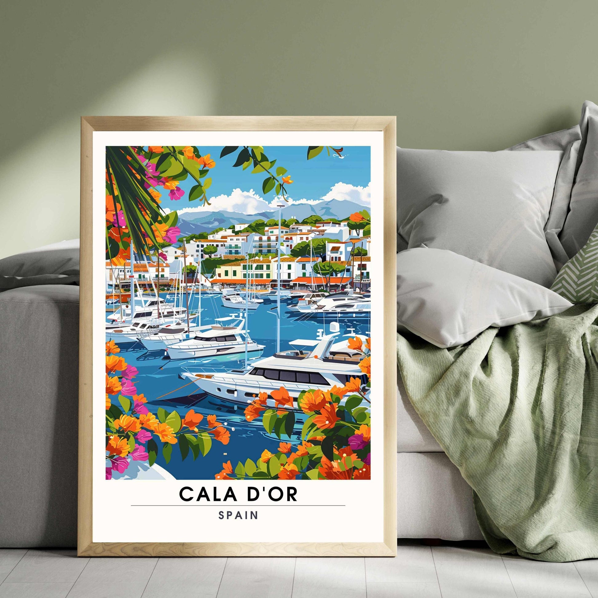 Affiche Cala D'Or, Espagne | Affiche Cala D'Or, Majorque | Affiche Majorque, Espagne