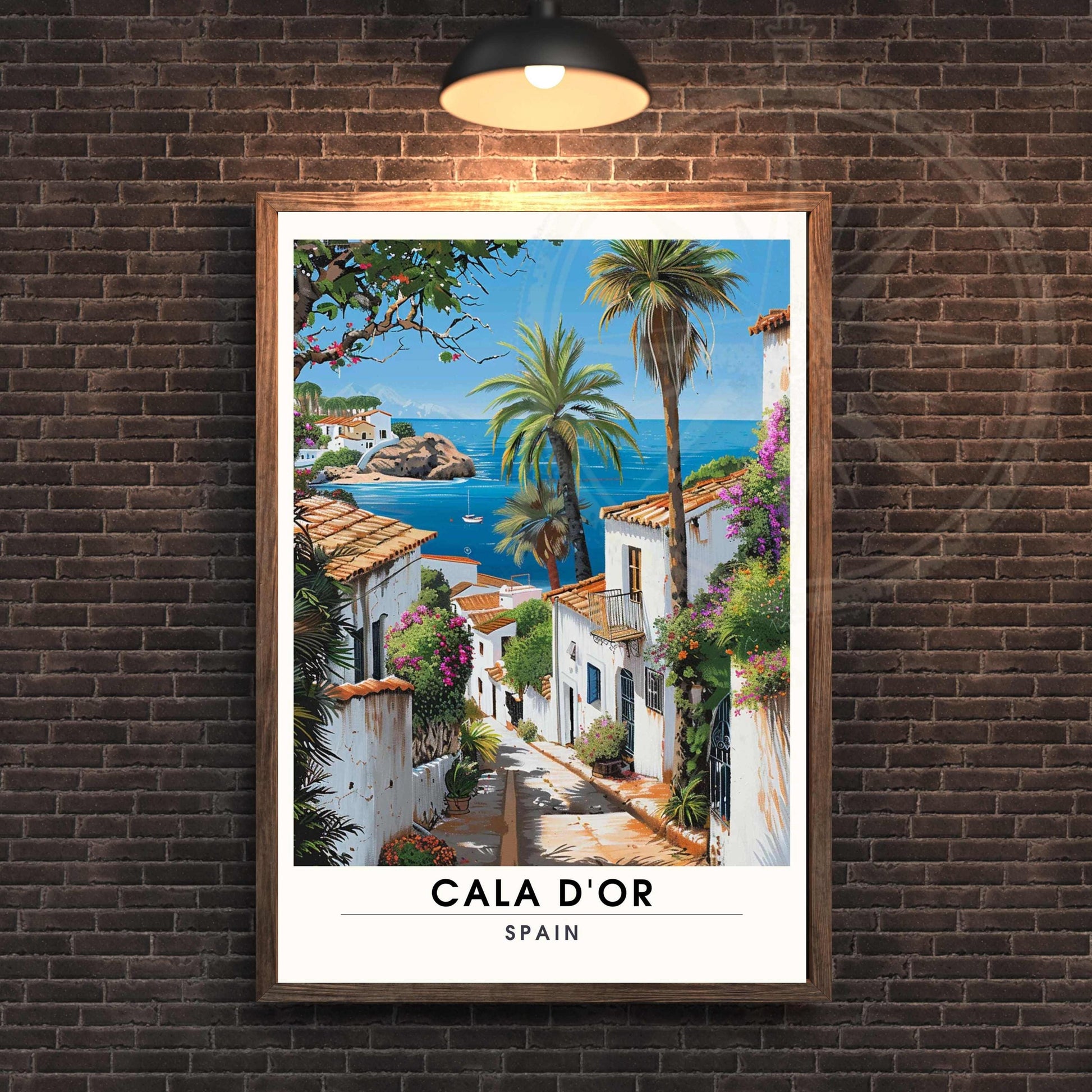 Impression Cala D'Or, Espagne | Affiche Cala D'Or, Majorque | Affiche Majorque, Espagne