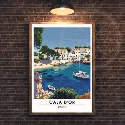 Affiche Cala D'Or, Espagne | Affiche Cala D'Or, Majorque