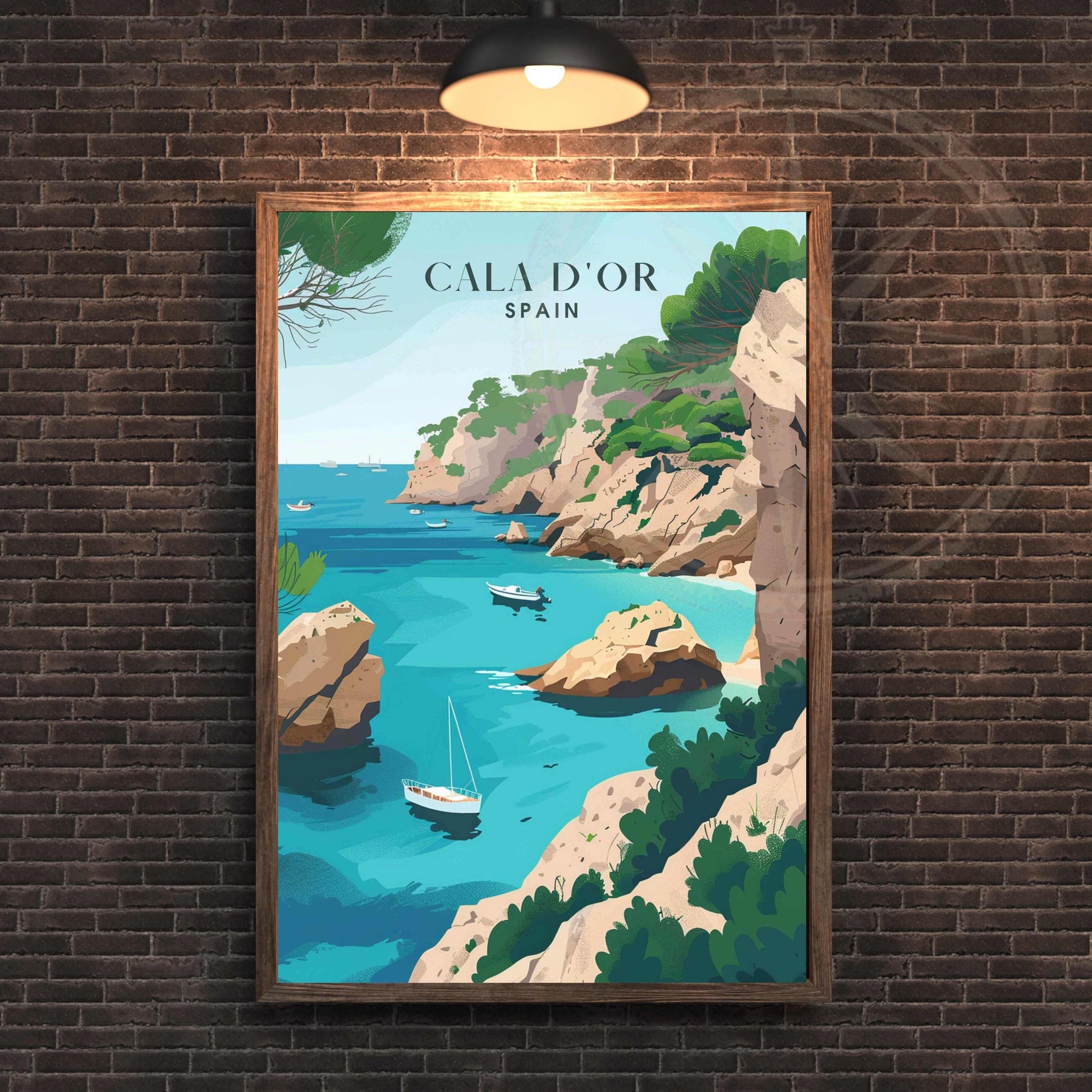 Affiche Cala D'Or, Espagne | Affiche Cala D'Or, Majorque | Espagne