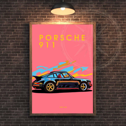 impression Porsche 911 | Affiche Porsche 911 | Impression voiture