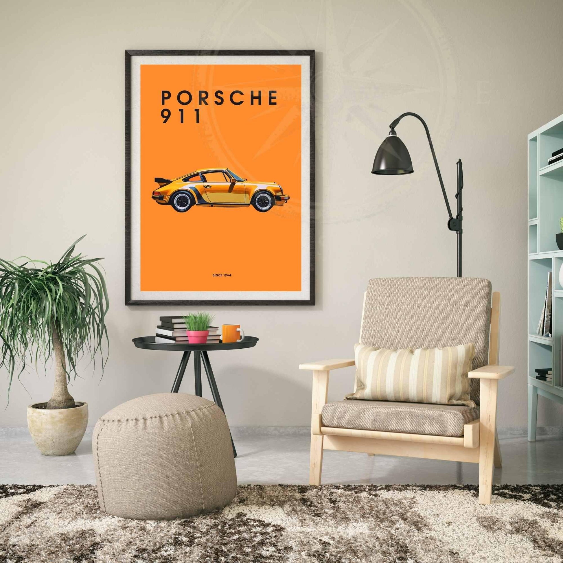 impression Porsche 911 | Affiche Porsche 911 | Impression voiture mythique