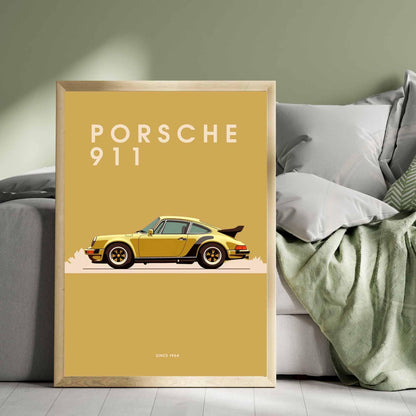 impression Porsche 911 | Affiche Porsche 911 | Impression voiture mythique