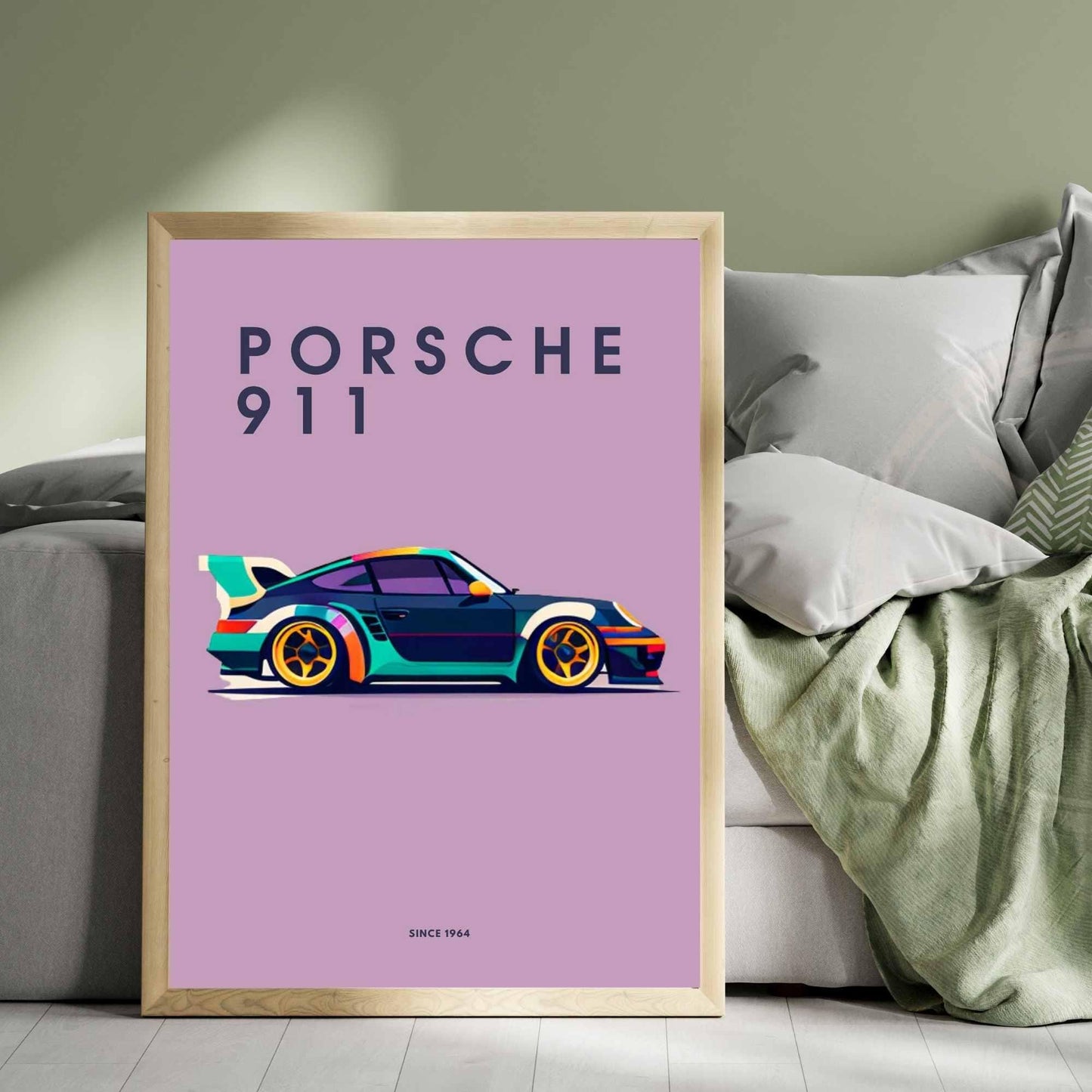 impression Porsche 911 | Affiche Porsche 911 | Impression voiture de luxe