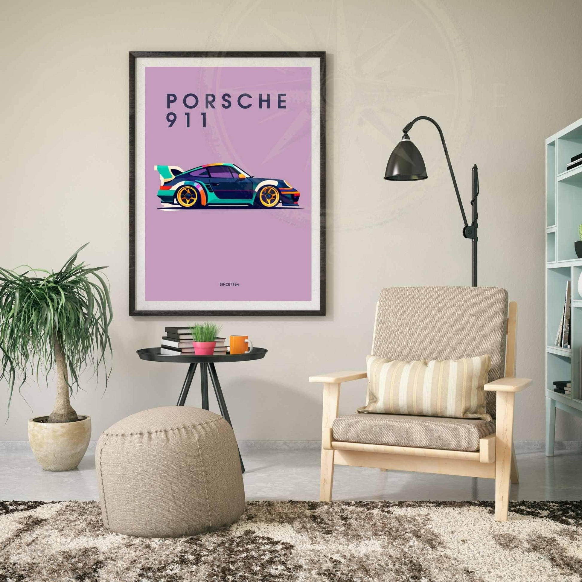 impression Porsche 911 | Affiche Porsche 911 | Impression voiture de luxe