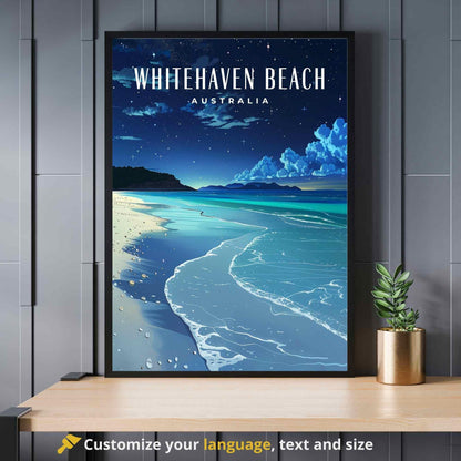 Affiche Whitehaven Beach, Australie | Impression Whitehaven beach