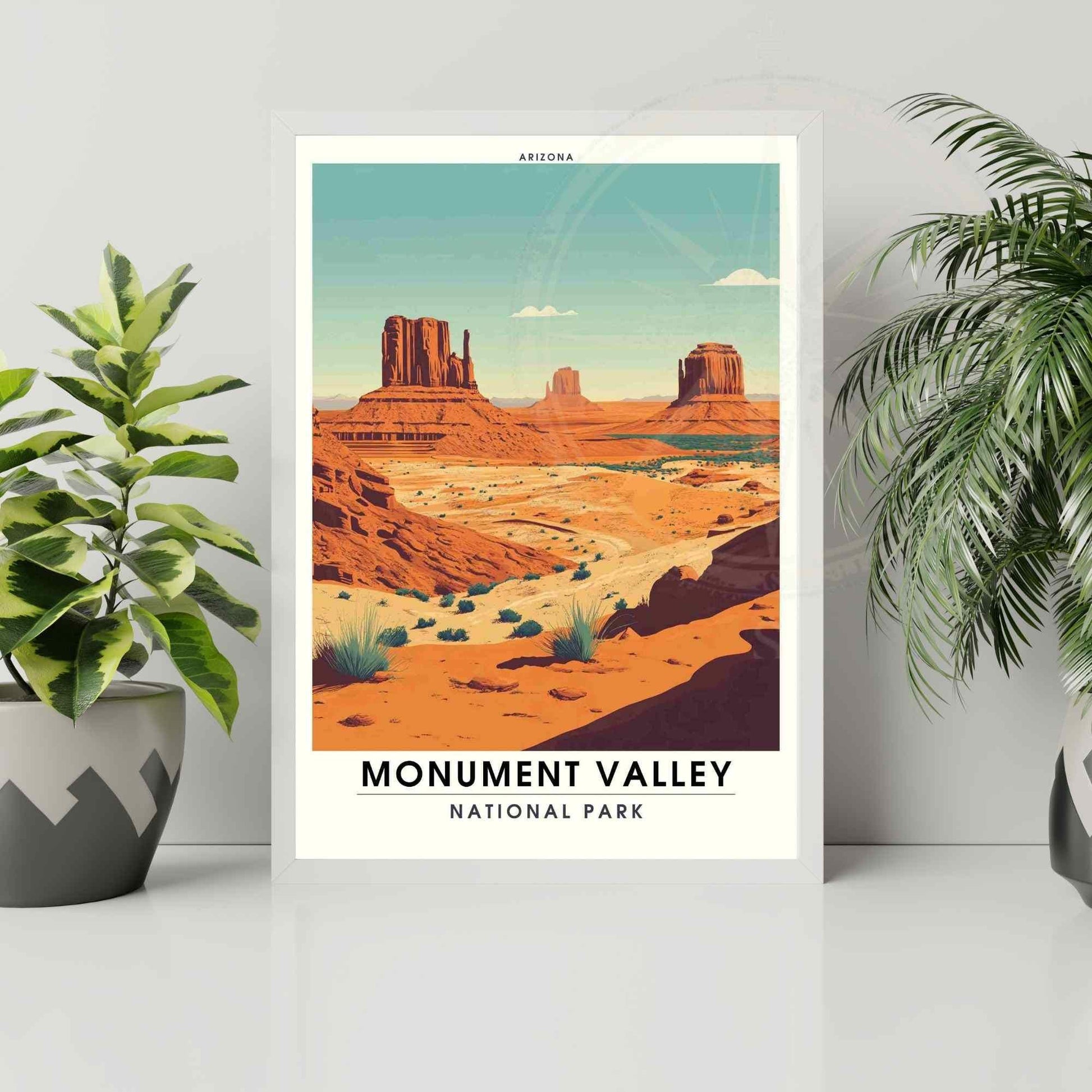 Impression Monument Valley | Affiche Monument Valley, Arizona