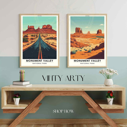 Impression Monument Valley | Affiche Monument Valley, Arizona