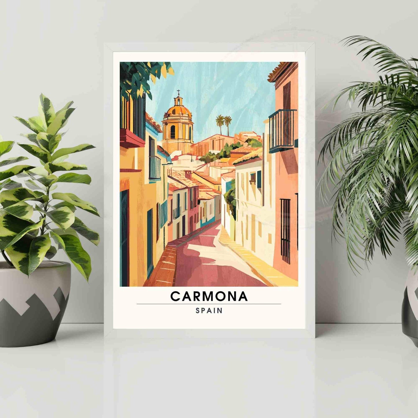 Affiche de voyage Carmona | Impression Carmona, Espagne