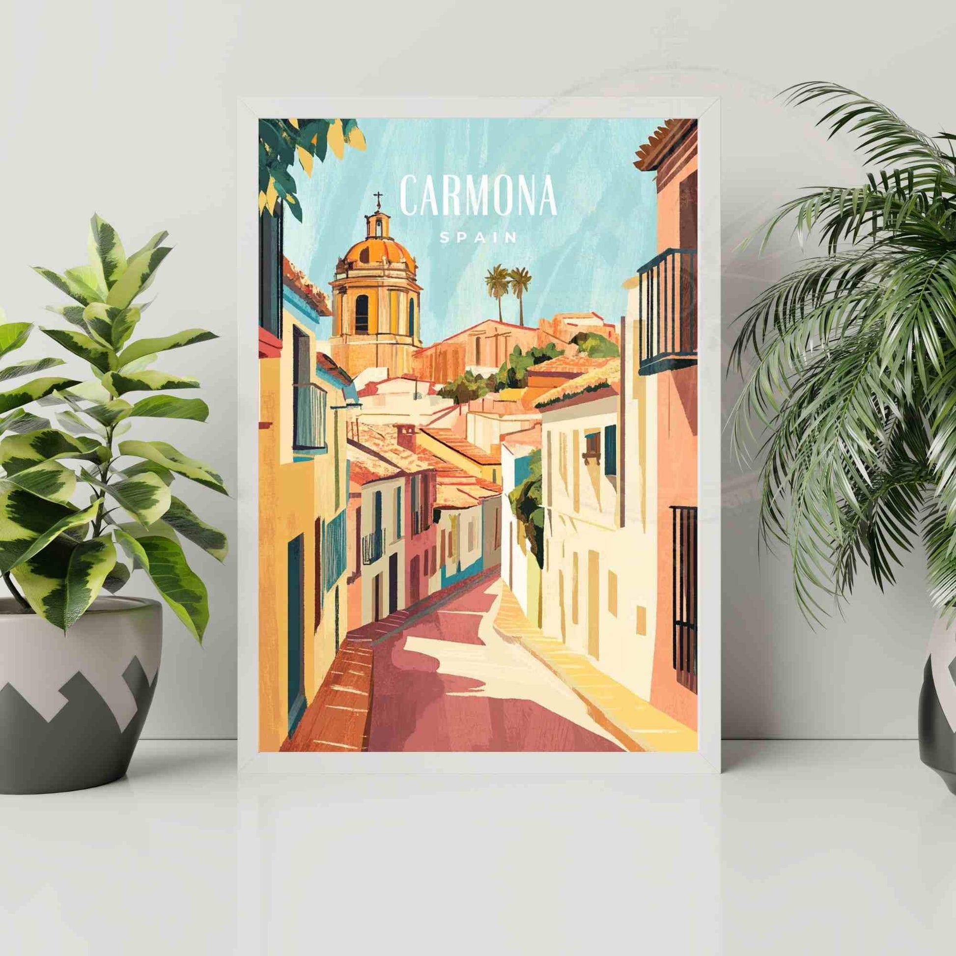 Affiche de voyage Carmona | Impression Carmona, Espagne