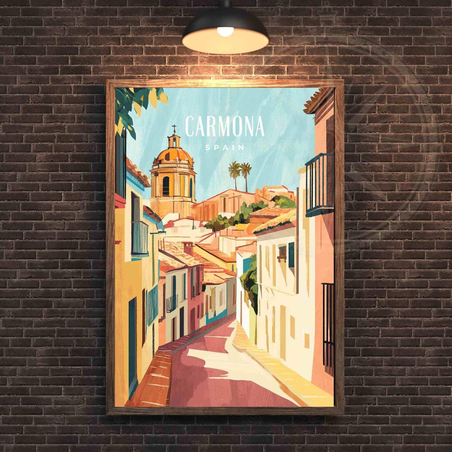 Affiche de voyage Carmona | Impression Carmona, Espagne