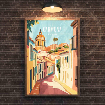 Affiche de voyage Carmona | Impression Carmona, Espagne